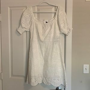 7 For All Mankind White Dress